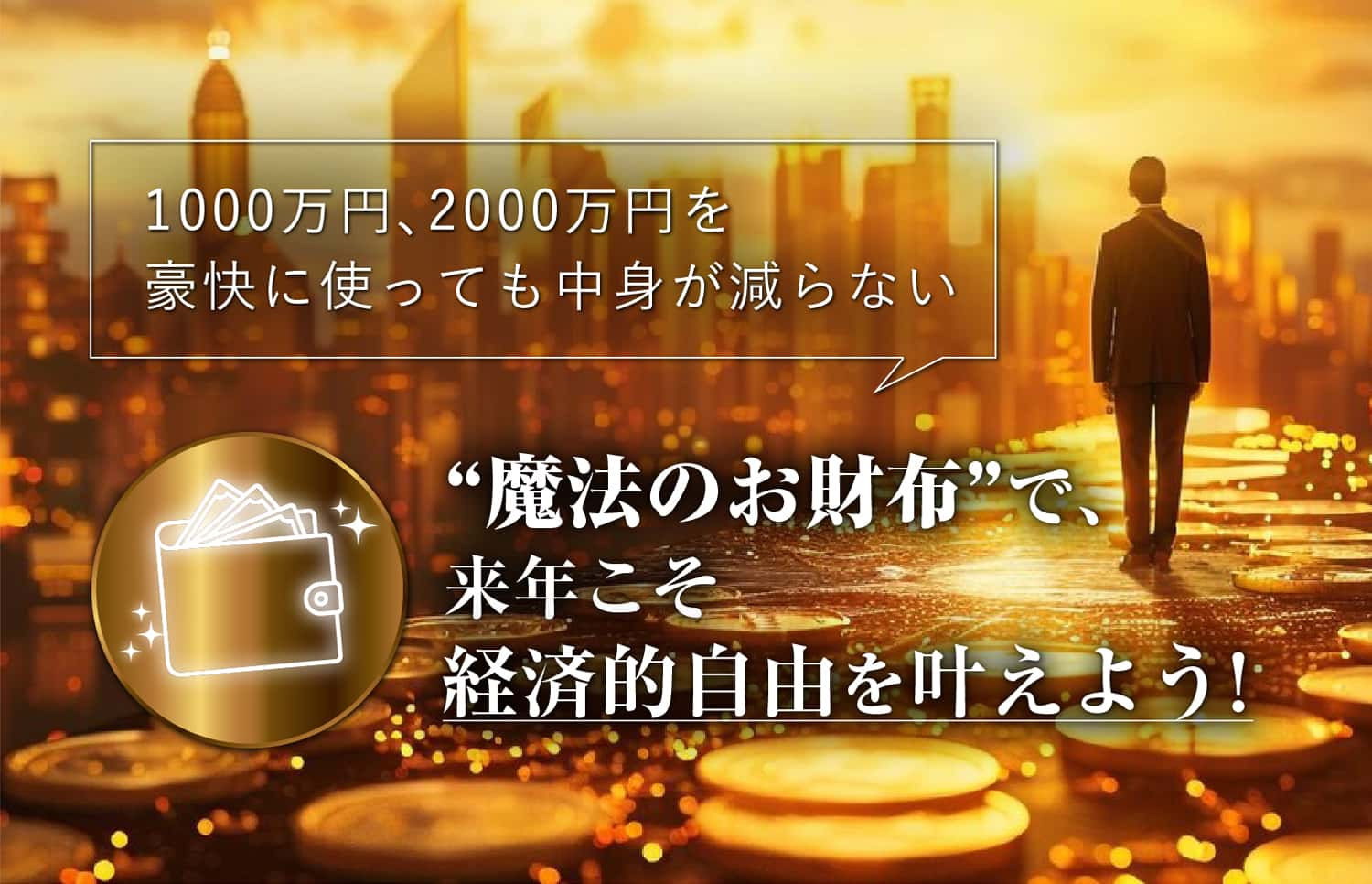 来年こそ経済的自由を叶えよう!